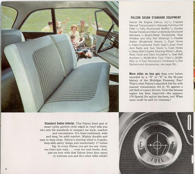 1962 Ford Falcon Brochure Page 15